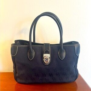 Dooney and Bourke black handbag vintage